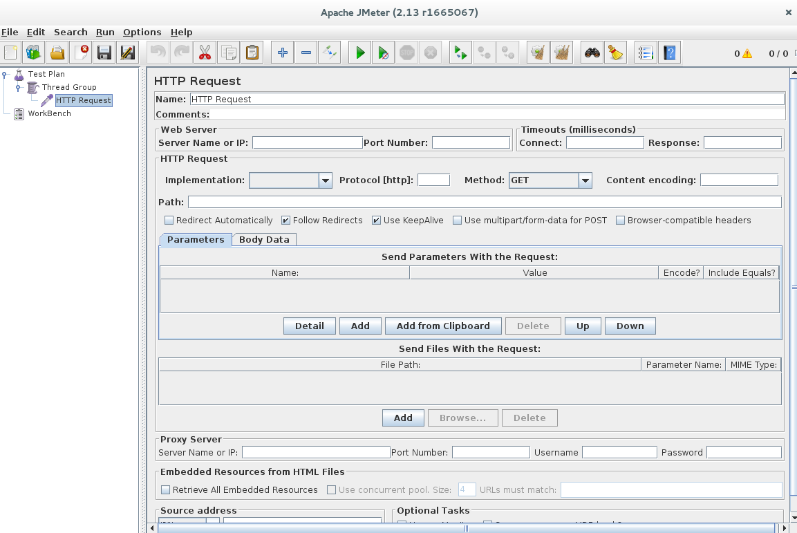 JMeter Sampler example