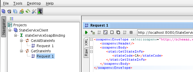 soapUI getone